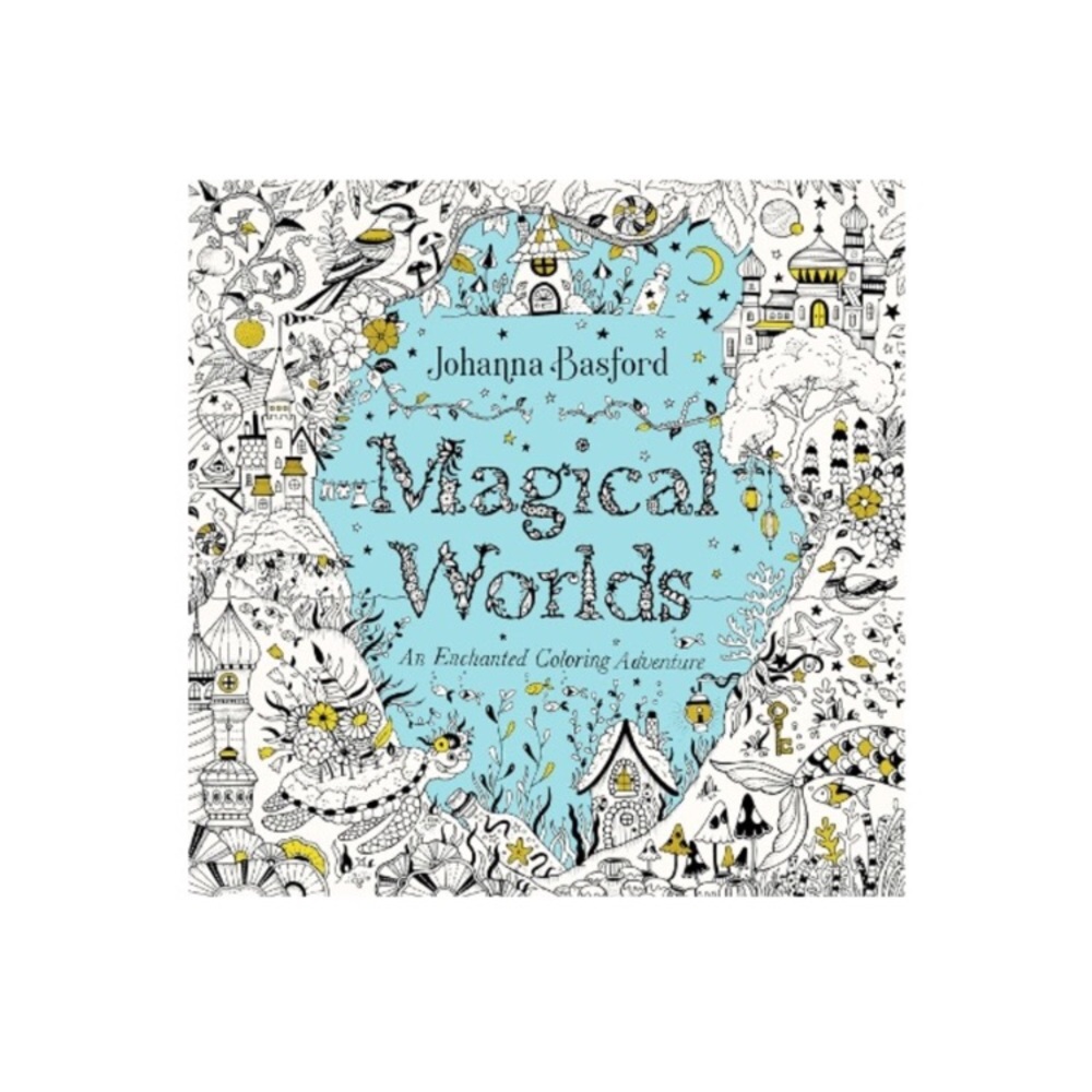 Johanna Basford Magical Worlds: An Enchanted Coloring Adventure Coloring Book